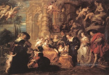Peter Paul Rubens Werke - Garden der Liebe Barock Peter Paul Rubens
